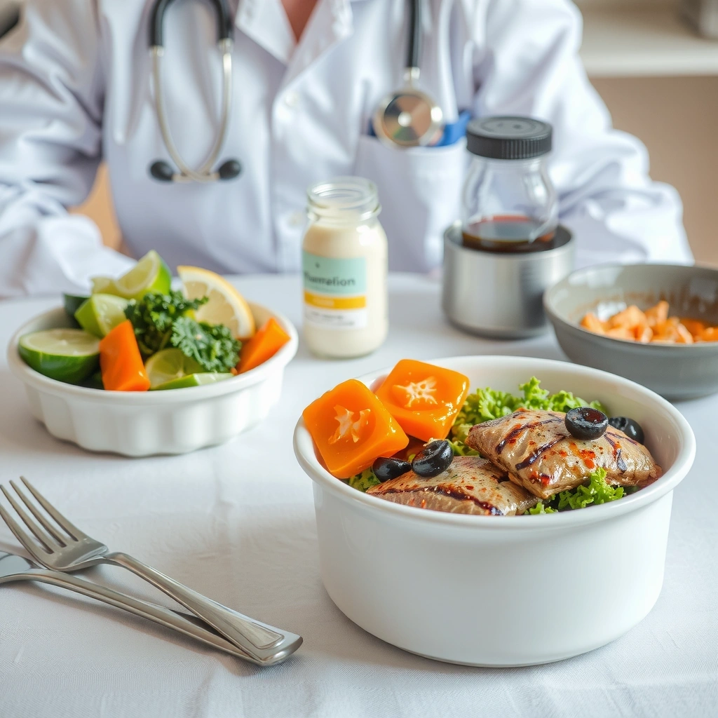 Cuisine thérapeutique pour régime médical spécialisé